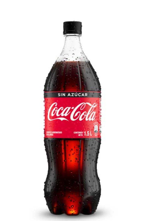 Cervecería Hondureña Coca-Cola pet sin azucar 1.5L