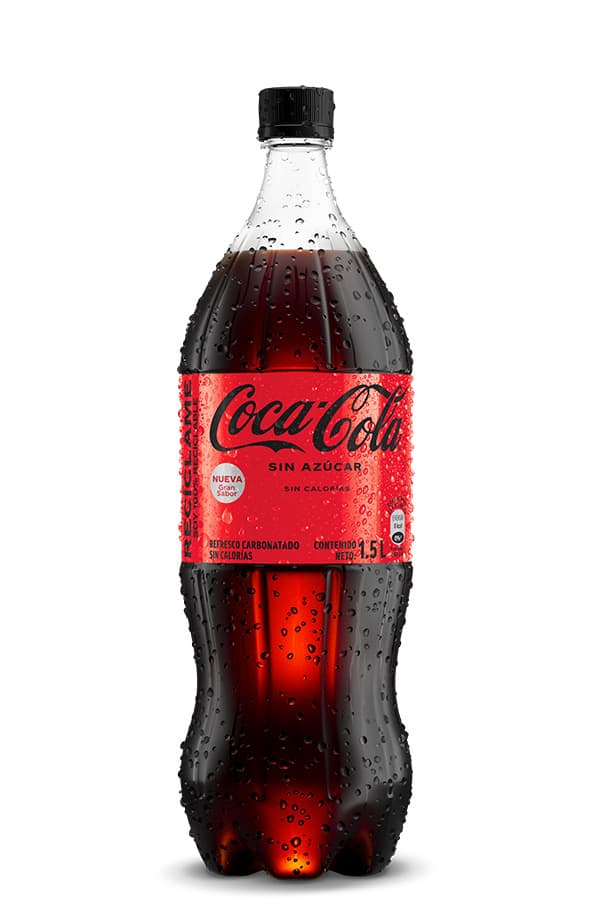 Cervecería Hondureña Coca-Cola pet sin azucar 1.5L