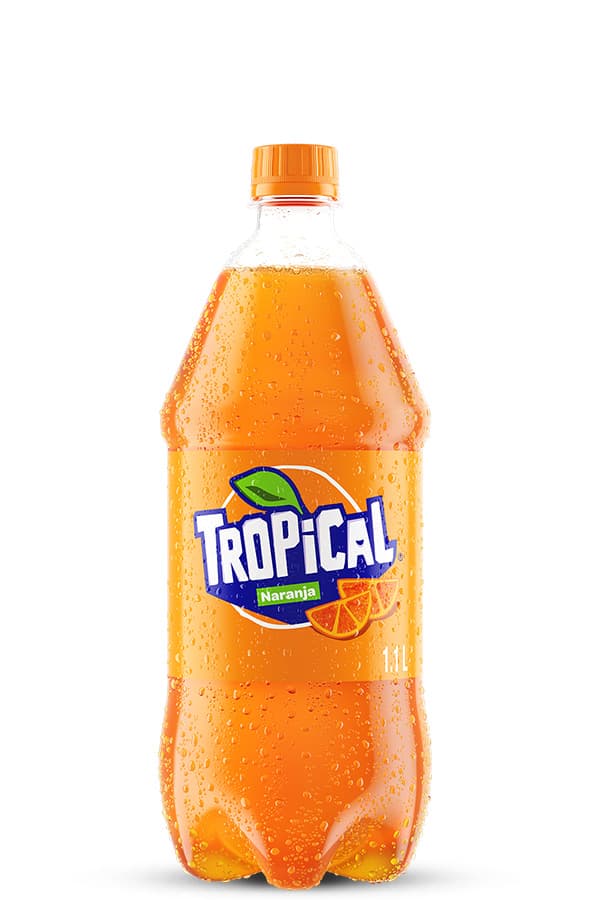 Cervecería Hondureña naranja Tropical PET 1.1L