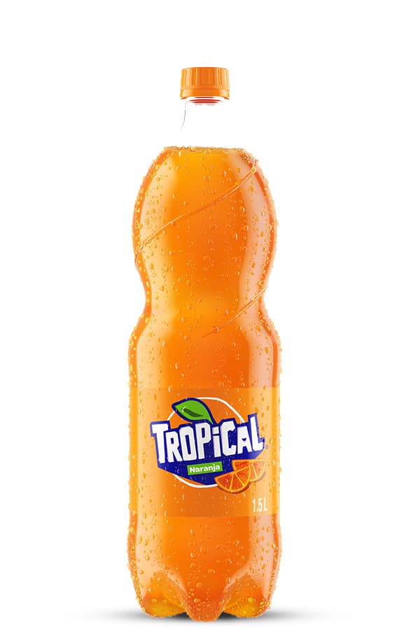 Cervecería Hondureña naranja Tropical PET 1.5l