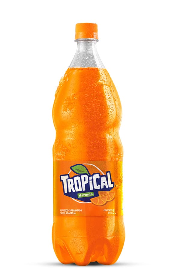 Cervecería Hondureña naranja Tropical PET 2l