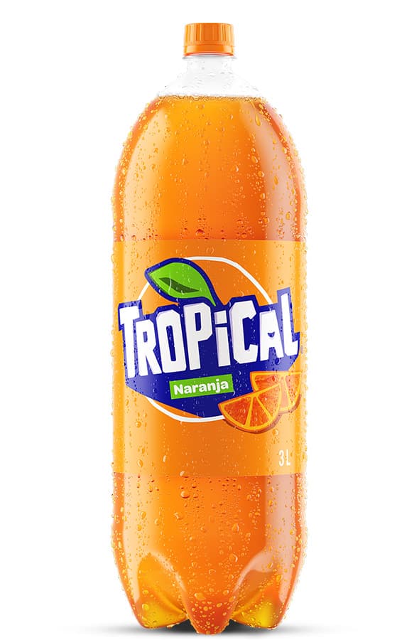 Cervecería Hondureña naranja Tropical PET 3l