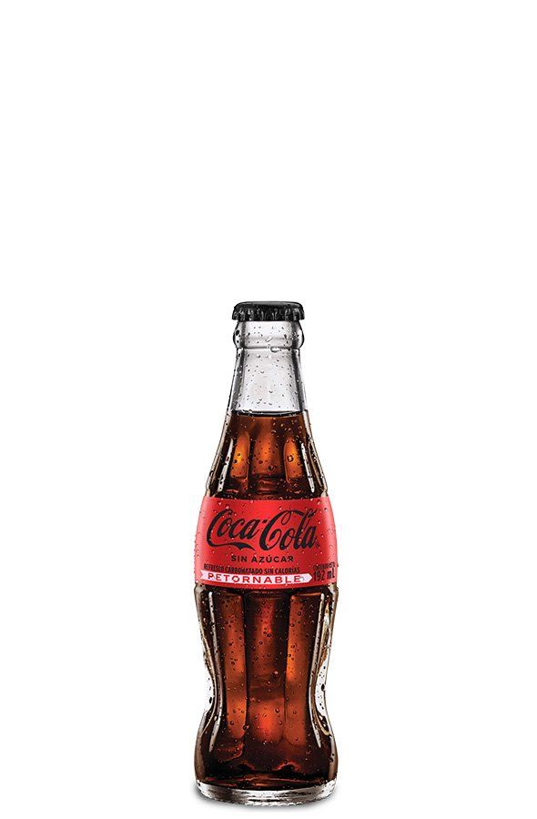 Cervecería Hondureña Coca-Cola vidrio 12oz sin azúcar