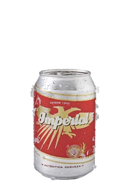 Imperial cerveceria hondureña Lata de aluminio 