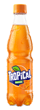 Refresco Tropical Naranja Tropical PET 500ml cervecería hondureña Naranja Tropical Botella PET 