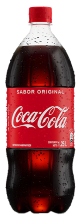 Refresco Coca Cola sabor original PET 1.25L cervecería hondureña Coca Cola sabor original Botella PET 