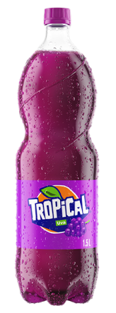 Refresco Tropical Uva Tropical PET 1.5L cervecería hondureña Uva Tropical Botella PET 