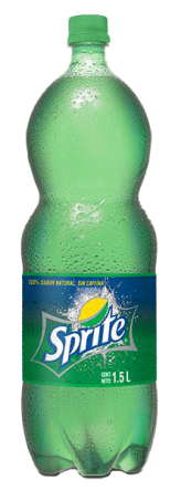 Refresco Sprite PET 1.5L cervecería hondureña Botella PET 