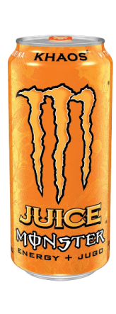 Energizante Monster Energy Juice Khaos cervecería hondureña Monster Energy Juice Khaos 