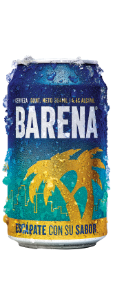 Cerveza Barena Lata12oz cervecería hondureña Lata de aluminio 