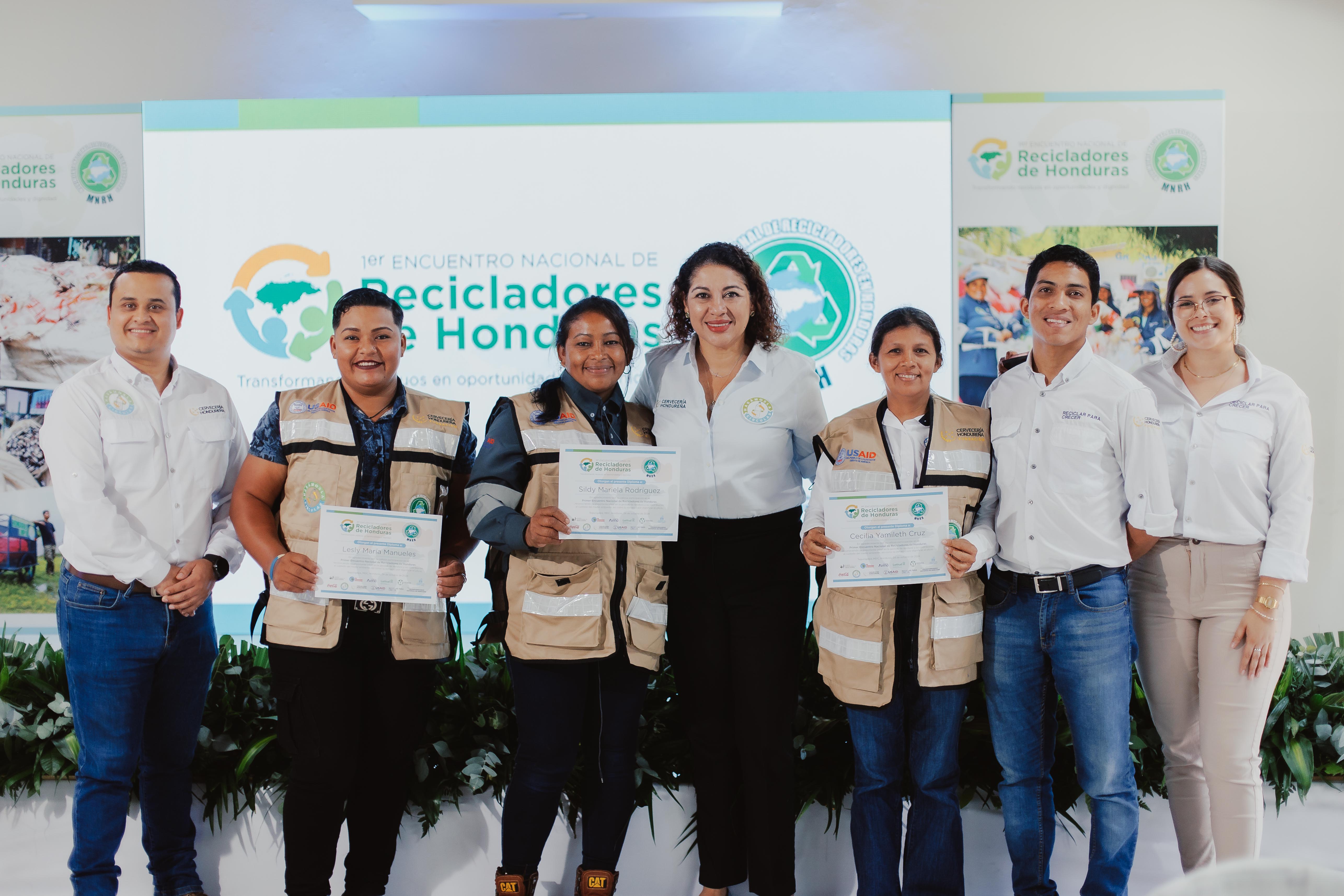 Fortaleciendo el sector reciclador hondureño cerveceria hondureña